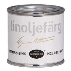 Utomhusfärg*Ottosson Vit Titan-Zink