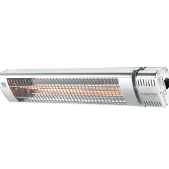 Altanvärme|Utemöbler & Trädgårdsmöbler*Termo 1800W Proffs Hängande Terrassvärmare med Fjärrkontroll, Aluminium