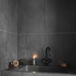 BerryAlloc Wall & Water Svart Kalk 60x60