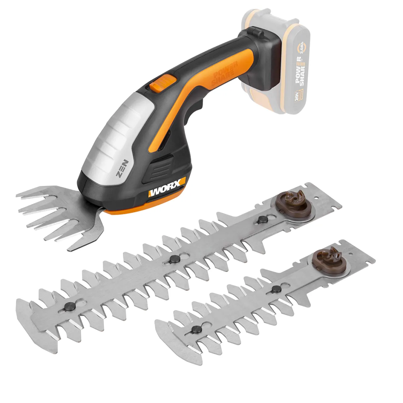 Worx WG801E.9 20V 3-in-1 Batteridriven