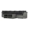 Comfort Garden Wisconsin utomhus rak 4-sits soffa