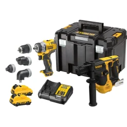 Verktygspaket*DeWalt 2x3 Ah Tstak