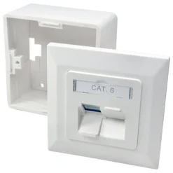 Tillbehör Hemelektronik*LogiLink 2xRJ45 CAT6