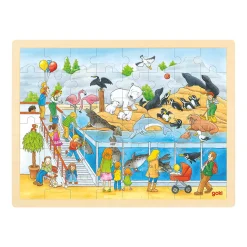 Sällskapsspel & Pussel*Goki Zoo 48 Bitar